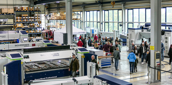 © Bild: BAUMETALL Über 4000 Besucher kamen laut Veranstalter zum Tag der offenen Tür nach Wessobrunn