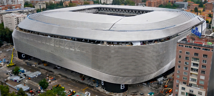 © Bild: Real Madrid Das Estadio Santiago Bernabéu von Real Madrid ist Mythos und Magnet zugleich