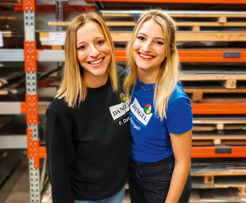 © Bild: Dangel Franzi und Elena Dangel sind die @handwerk.schwestern